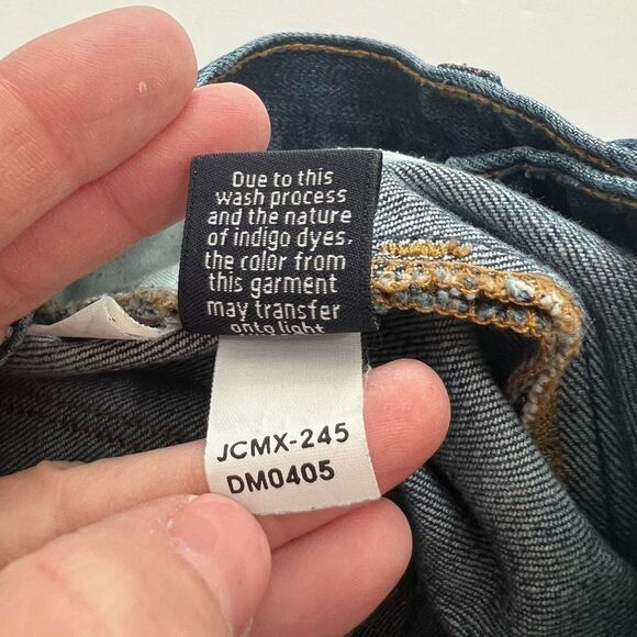 J. Crew Mid Wash Blue Low Rise Toothpick Stretch Ankle Denim Jeans Size 26 - Picture 12 of 14